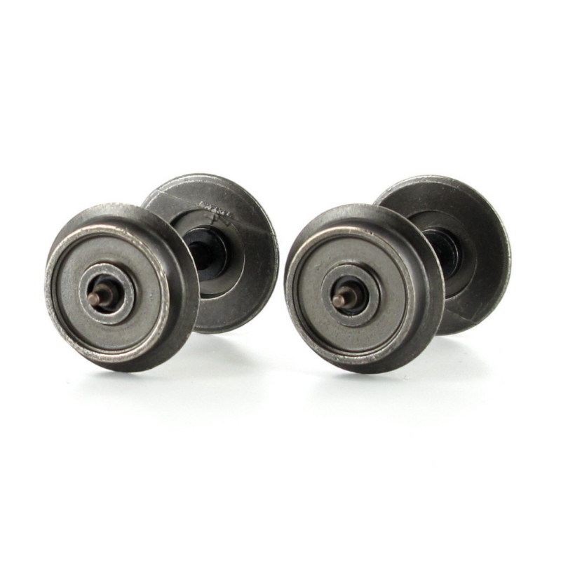 2x essieux 3 rails vers 2 rails axe droit - MARKLIN E700590