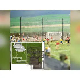 Terrain de football - HO 1/87 - BUSCH 1052