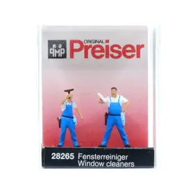 Laveurs de vitre - HO 1/87 - PREISER 28265