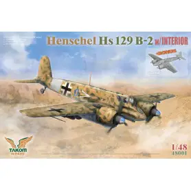 Henschel Hs 129 B-2 - échelle 1/48 - TAKOM 48001