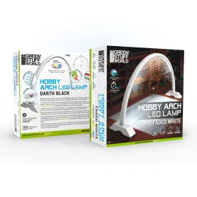 Arche lumineuse blanche à LED pour modélisme - Green Stuff World 11061