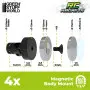 Supports magnétiques pour carrosserie RC - Green Stuff World 12596
