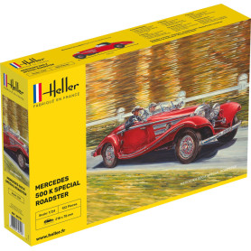 Mercedes 500 K Special Roadster - 1/24 - HELLER 80710
