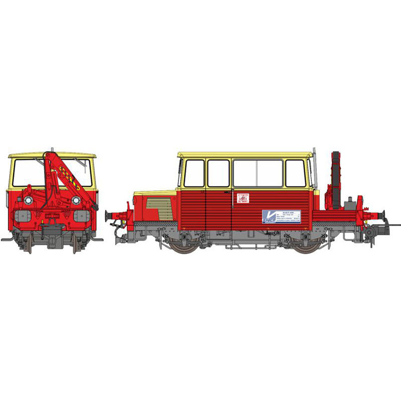 DU65 6 049 OUEST avec GRUE SNCF ép. IV-V digitale sonore - HO - REE MB-109S