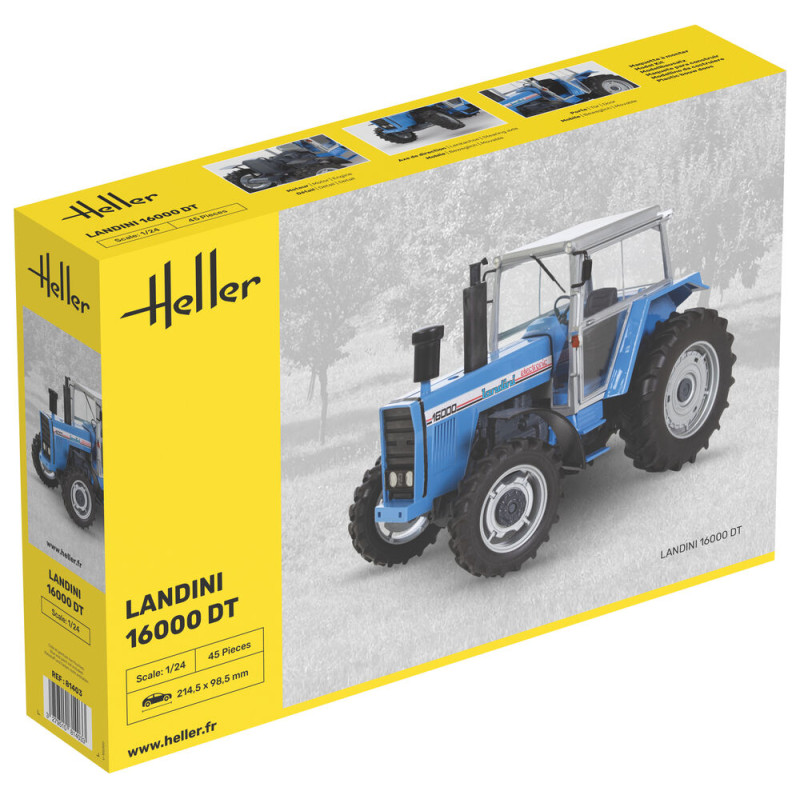 Tracteur Landini 16000 DT - 1/24 - HELLER 81403