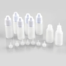 Flacons compte-gouttes 10 ml (8 pièces) - HELLER 99015