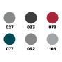 Set de peinture acrylique « Navy&nbsp;» 6 x 12 ml, pinceau - HELLER 9405