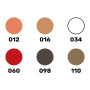 Set de peinture acrylique « Voiliers » 6 x 12 ml, pinceau - HELLER 9406