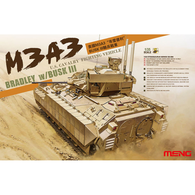 Véhicule de combat américain M3A3 BRADL - 1/35 - MENG SS-006