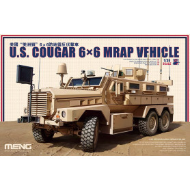 Véhicule MRAP Cougar 6x6 américain - Échelle 1/35 - MENG SS-005