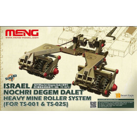 Système de rouleau de mine lourd Dalet d'Israël Nochri Degem (pour TS-001 et TS-025) - 1/35 - MENG SPS-021