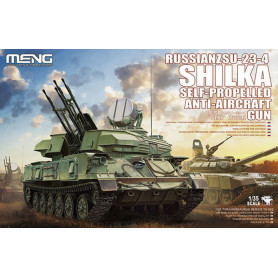 Canon antiaérien automoteur russe ZSU-23-4 Shilka - Échelle 1/35 - MENG TS-023