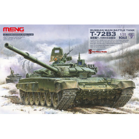 Char de combat principal russe T-72B3 - 1/35 - MENG TS-028