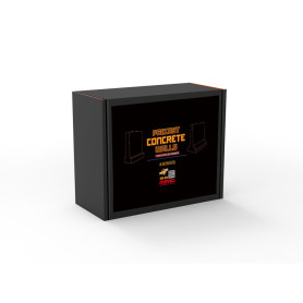 Murs en béton préfabriqué (résine) - 1/35 - MENG SPS-031