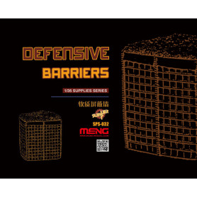 Barrières défensives (résine) - 1/35 - MENG SPS-032