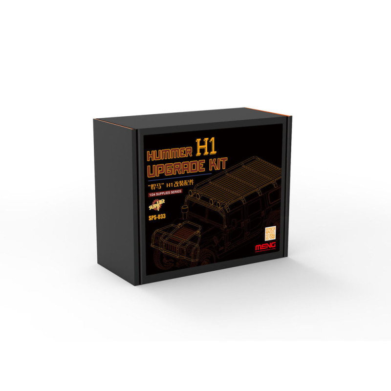 Kit de mise à niveau HUMMER H1 (résine) - 1/24 - MENG SPS-033