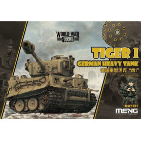Char lourd allemand Tiger I - MENG WWT-001