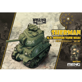 Char moyen américain M4A1 Sherman - MENG WWT-002