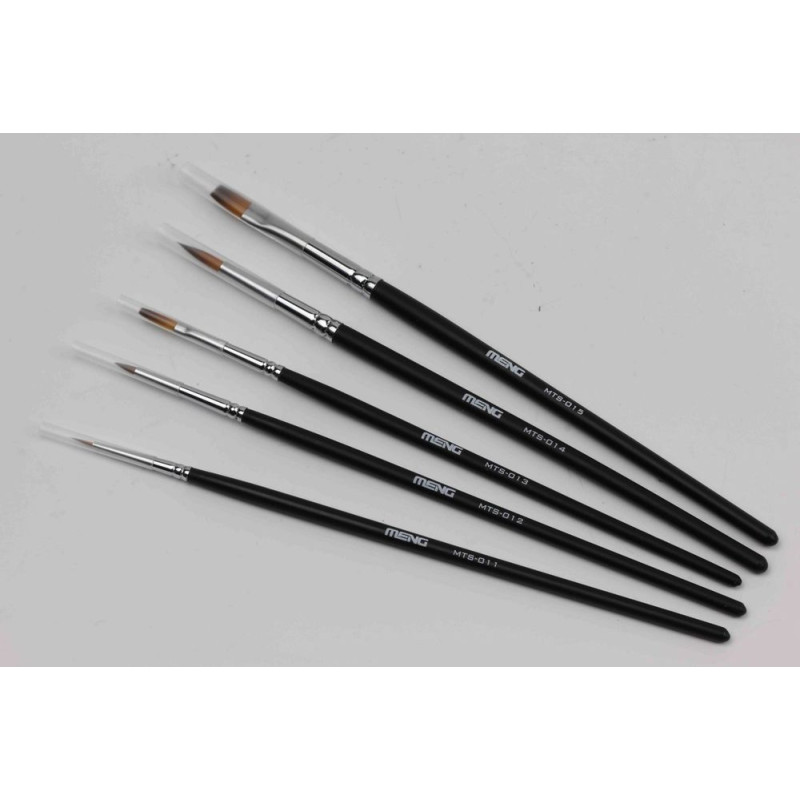 Ensemble de pinceaux pour peinture de modélisme - MENG MTS-010