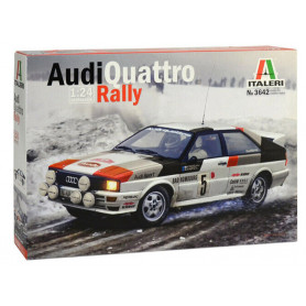 Italeri 3642 - Audi Quatro Rally - échelle 1/24