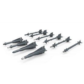 Missiles air-air à courte portée américains - 1/48 - MENG SPS-043
