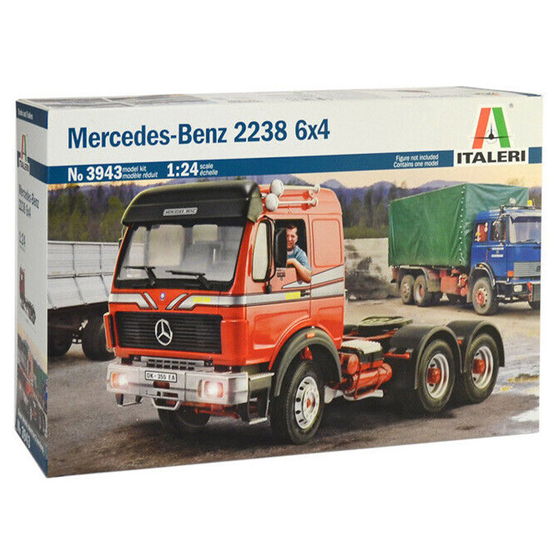 Italeri 3943 - Mercedes-benz 2238 4x6 - échelle 1/24