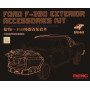 Kit d'accessoires extérieurs pour Ford F-350 (résine) - 1/24 - MENG SPS-047