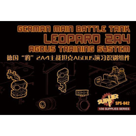 Système d'entraînement AGDUS pour char de combat principal allemand Leopard 2A4 (résine) - 1/35 - MENG SPS-042