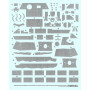 Décals pour Sd.Kfz.171 Panther Ausf.A Late Production - 1/35 - MENG SPS-050