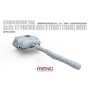 Tourelle (Mode voyage) pour Sd.Kfz.171 Panther Ausf.D résine - 1/35 - MENG SPS-059