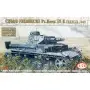Char allemand Pz.Kpfw.IVE France 1940 - 1/72 - MIRAGE HOBBY 72863
