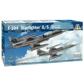 Lockheed F-104 STARFIGHTER G/S - Version RF améliorée - 1/32 - ITALERI 2514