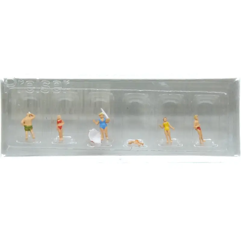 Famille à la plage - Z 1/220 - PREISER 88524