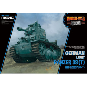 Panzer léger allemand 38(T) modèle cartoon - MENG WWT-011
