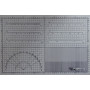 Tapis de découpe A3 pour loisirs créatifs - MENG MTS-021