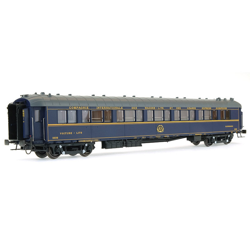 Voiture lit type Z3 CIWL 1956 ép. IIIc - HO - LS Models 49214
