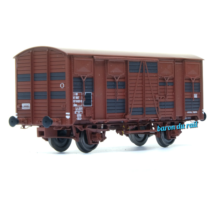 Wagon couvert Ocem Gms ép. IVa SNCF - HO 1/87 - LS Models 31301