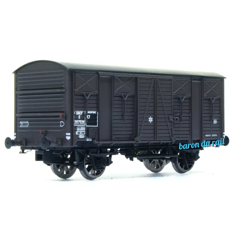 Wagon couvert Ocem K 29 ép. IIIb SNCF - HO 1/87 - LS Models 31309