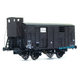 Wagon couvert Ocem K 29 Permaplex ép. IV SNCF - HO 1/87 - LS Models 31306
