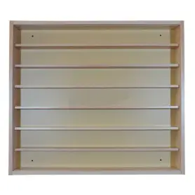 Vitrine d'exposition bois et verre 71 cm - Kibri 12020