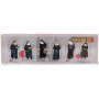 6x religieuses - HO 1/87 - FALLER 151601