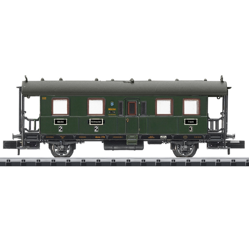 Voiture de voyageurs BCi ép. II - N 1/160 - MINITRIX 18962