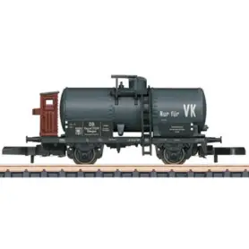 Wagon-citerne de service avec guérite de frein DB ép. III - Z 1/220 - MARKLIN - 82303