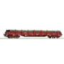 Wagon plat à ranchers chargé de bobines SNCF ép V-VI - HO 1/87 - ROCO 6600184