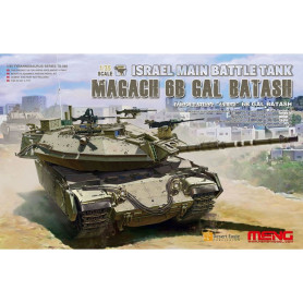Char de combat principal israélien Magach 6B GAL BATASH - 1/35 - MENG TS-040