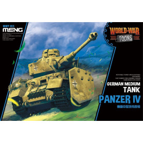 Char moyen allemand Panzer IV (modèle Cartoon) - MENG WWT-013