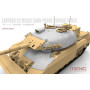 Housse de protection anti-sable en toile (résine) pour char de combat principal canadien Leopard C2 MEXAS - 1/35 - MENG SPS-066