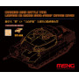 Housse de protection anti-sable en toile (résine) pour char de combat principal canadien Leopard C2 MEXAS - 1/35 - MENG SPS-066