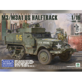 M3/M3A1 US Halftrack - échelle 1/16 - ANDY'S HOBBY 010