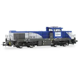 Locomotive diesel DE 18 Europorte analogique - ép VI - HO 1/87 - JOUEF HJ2471